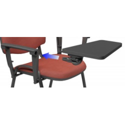 ACCESSORI Tavoletta scrittoio braccioli per sedie di attesa