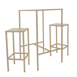 Set Tavolo snack Sgabello GINEVRA