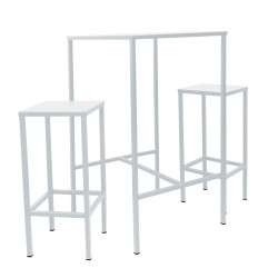 Set Tavolo snack Sgabello GINEVRA