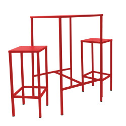 Set Tavolo snack Sgabello GINEVRA