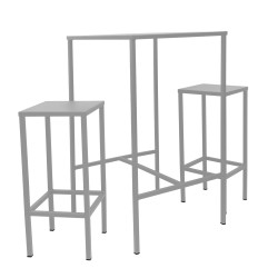 Set Tavolo snack Sgabello GINEVRA