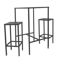 Set Tavolo snack Sgabello GINEVRA