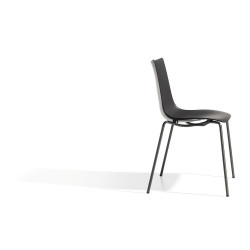 ZEBRA TECNOPOLIMERO 4 gambe con telaio verniciato