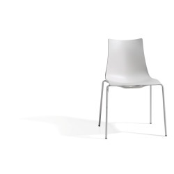 ZEBRA TECNOPOLIMERO 4 gambe con telaio verniciato