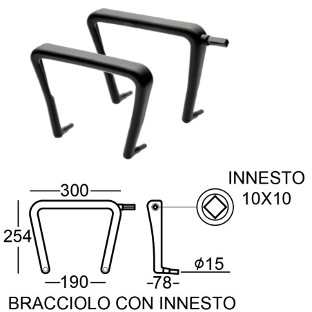 ACCESSORI Tavoletta scrittoio braccioli per sedie di attesa