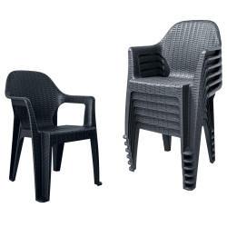 Poltrona Lisa rattan
