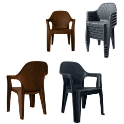 Poltrona Lisa rattan