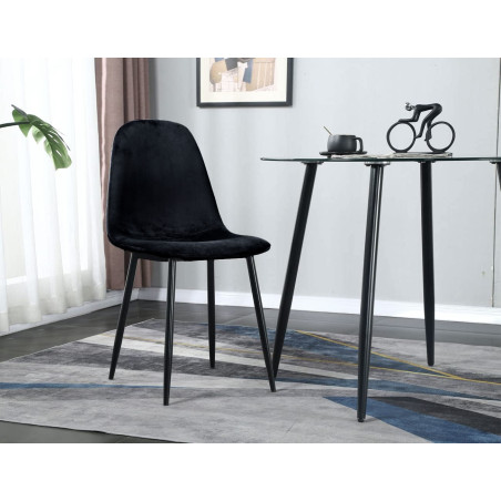 Becky in velluto Nero