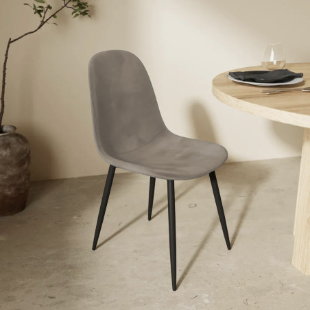 Becky in Velluto Beige