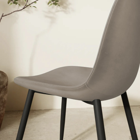 Becky in Velluto Beige