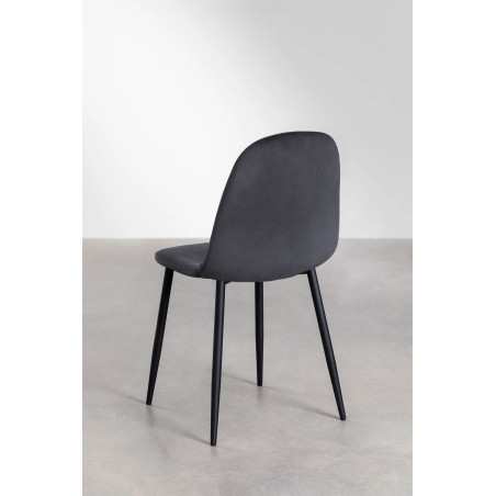 Becky in Velluto Grigio