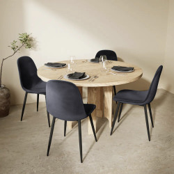 Becky in Velluto Grigio