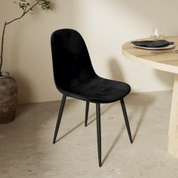 Becky in velluto Nero