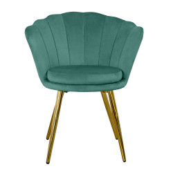 Atene Poltroncina Velluto Velvet Verde