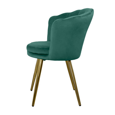 Atene Poltroncina Velluto Velvet Verde