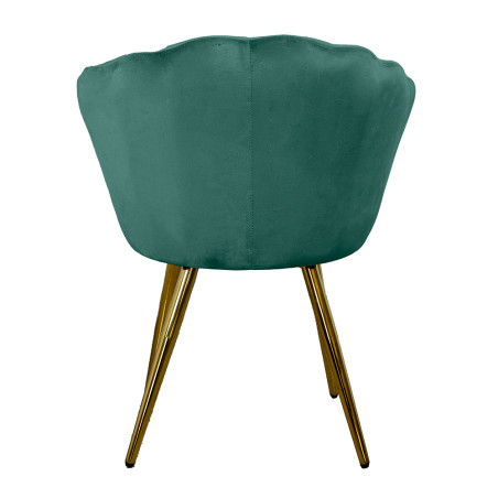 Atene Poltroncina Velluto Velvet Verde