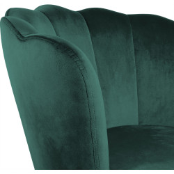 Atene Poltroncina Velluto Velvet Verde