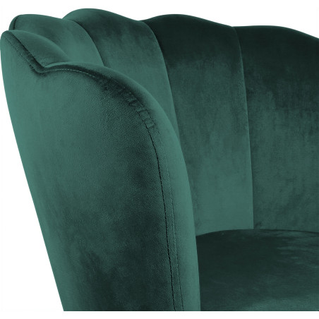 Atene Poltroncina Velluto Velvet Verde