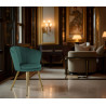 Atene Poltroncina Velluto Velvet Verde