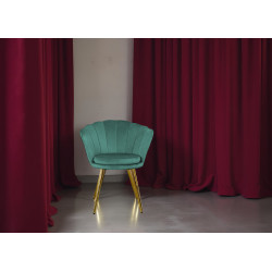 Atene Poltroncina Velluto Velvet Verde