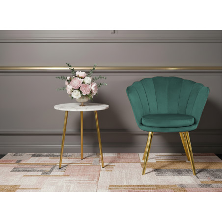 Atene Poltroncina Velluto Velvet Verde