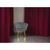 Atene Poltroncina Velluto Velvet Grigio scuro