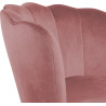Atene Poltroncina Velluto Velvet Rosa