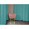 Atene Poltroncina Velluto Velvet Rosa
