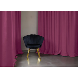 Atene Poltroncina Velluto Velvet Nero