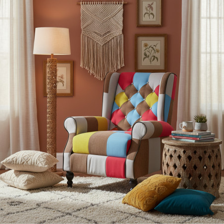Poltrona Reclinabile PATCHWORK