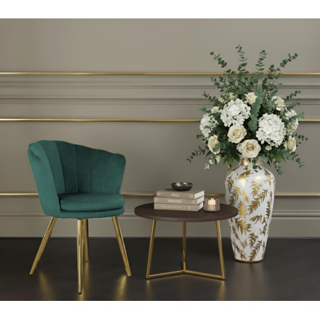 Atene Poltroncina Velluto Velvet Verde