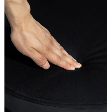Atene Poltrona XL in Velluto Velvet Nero