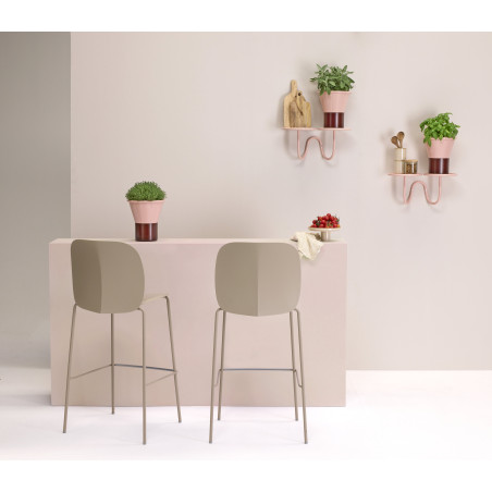 Sgabello Mentha (h 75/65)