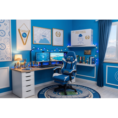Sedia Gaming Centenario Forza Azzurri Napoli