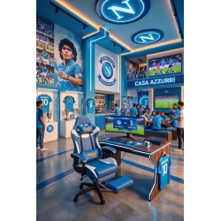 Sedia Gaming Centenario Forza Azzurri Napoli