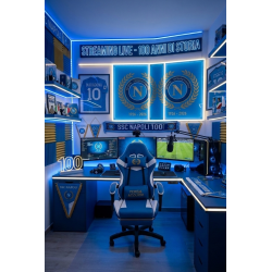 Sedia Gaming Centenario Forza Azzurri Napoli