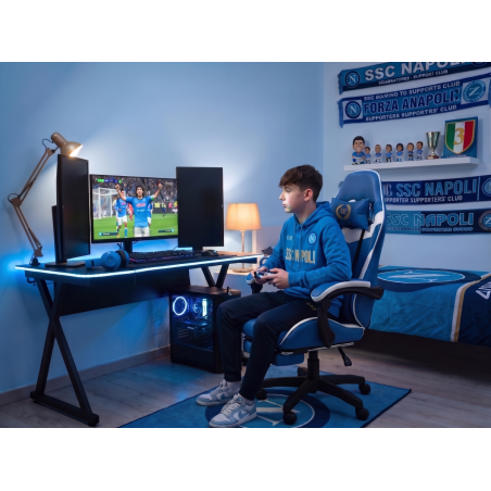 Sedia Gaming Centenario Forza Azzurri Napoli