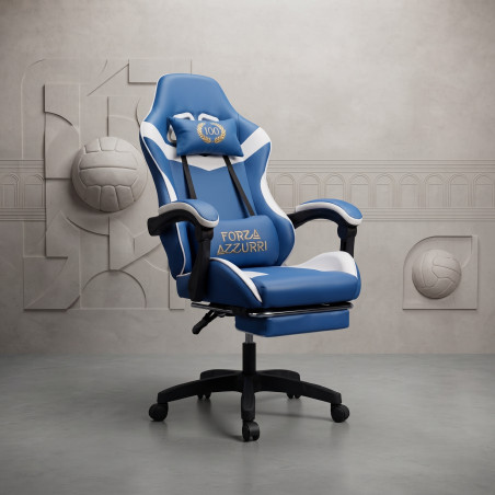 Sedia Gaming Centenario Forza Azzurri Napoli